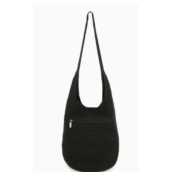 The Sak boho handbag bag black shoulder Crossbody - Picture 5 of 7